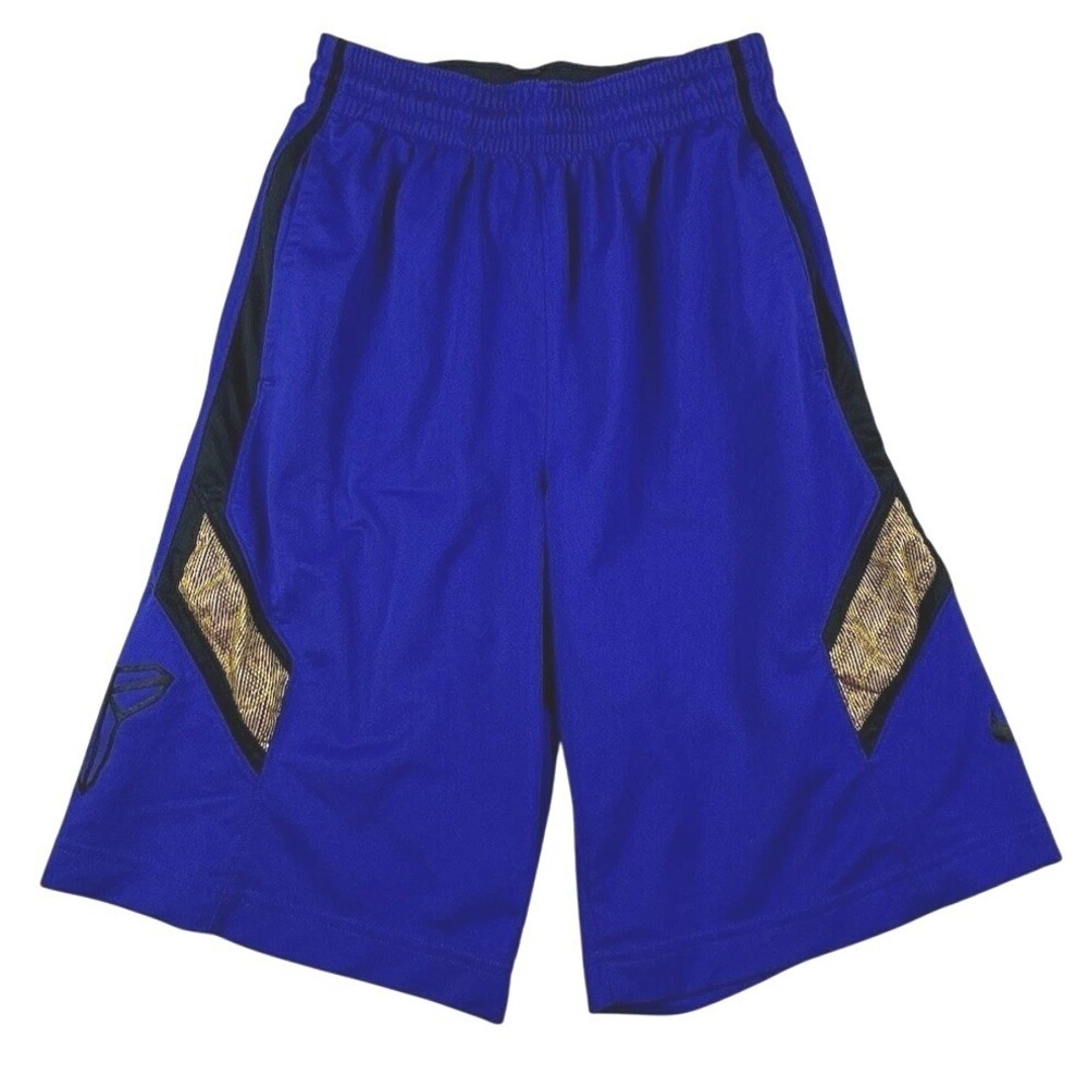 Nike Dri Fit Kobe Bryant‎ Mamba Men's Basketball Shorts Royal Blue Size S